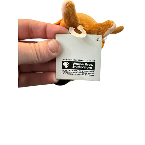 1998 Scooby Doo Surfin' Warner Bros Studio Store Stuffed Beanie Bean Bag Plush - Picture 4 of 9